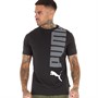 Puma Mens Essentials Logo Lab T-Shirt Puma Black