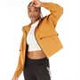 Puma Womens Inland Short Woven Jacket Tan