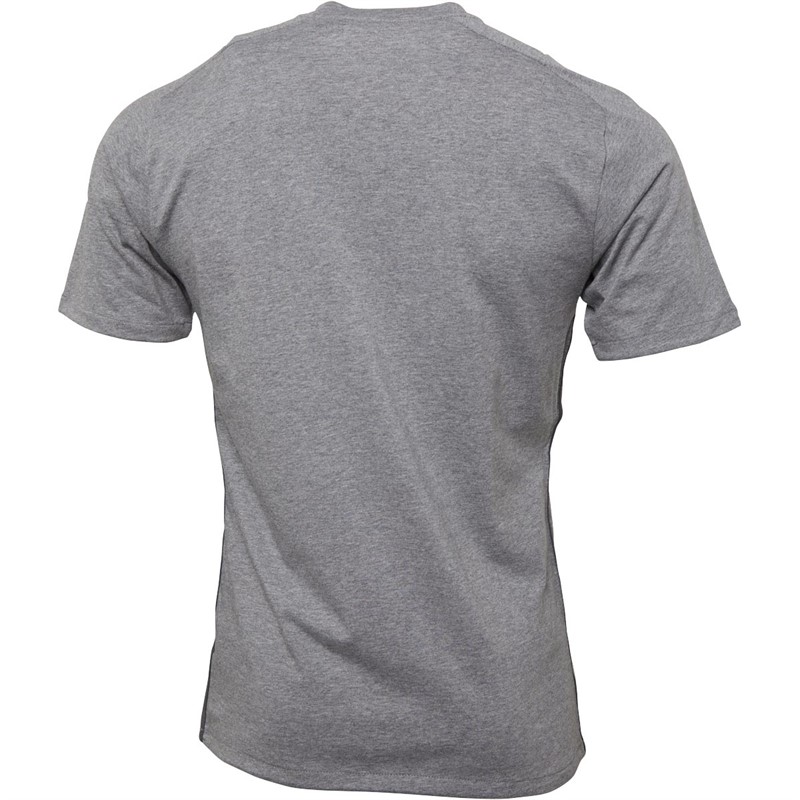 Puma Mens Teamcup Casuals T-Shirt Grey/Grey