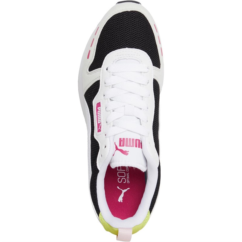 Puma Puma R78 Trainers Black/White