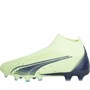 Puma Mens Ultra Match+ Laceless FG/AG Firm Ground Artificial Ground Football Boots Fizzy Light