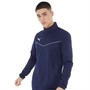 Puma Mens teamRISE Training 1/4 Zip Top Peacoat/Puma White