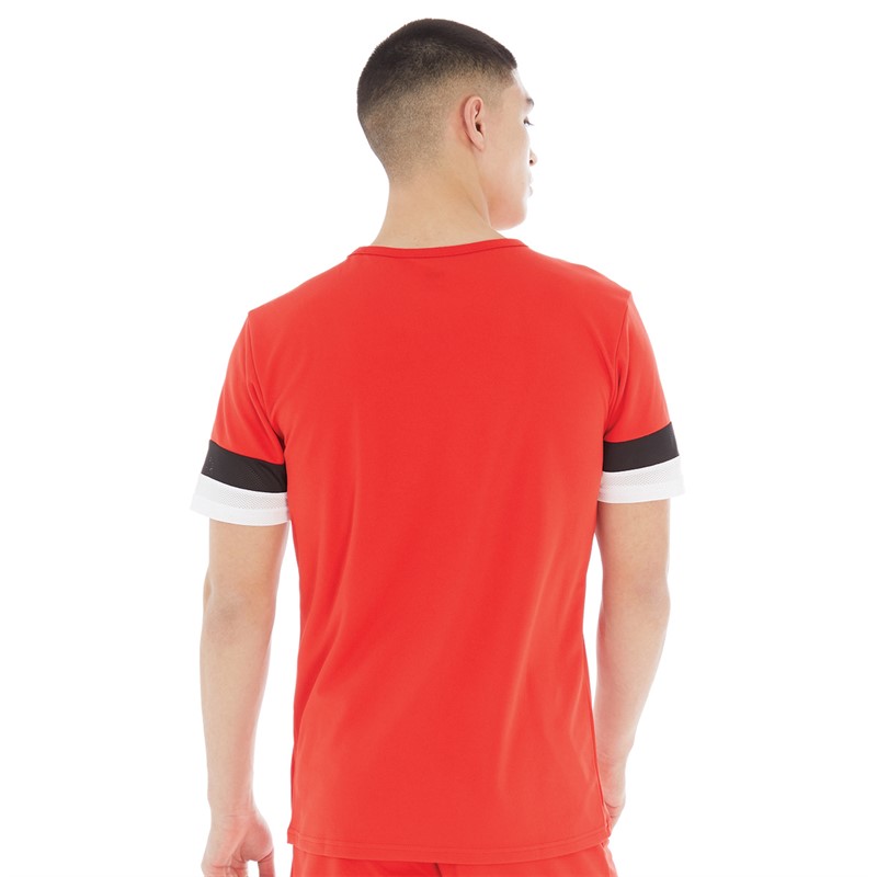 Puma Mens teamRISE Training Jersey Puma Red/Puma Black/Puma White