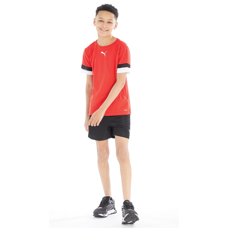 Puma Boys Teamrise Training Jersey Puma Red/Puma Black/Puma White