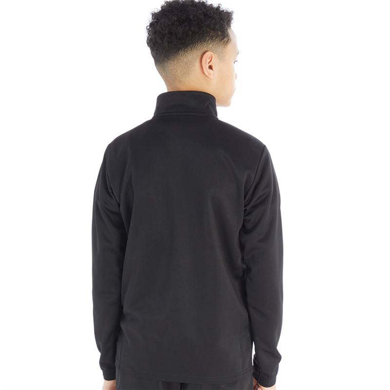 Puma Boys Teamrise Training 1/4 Zip Top Puma Black/Puma White