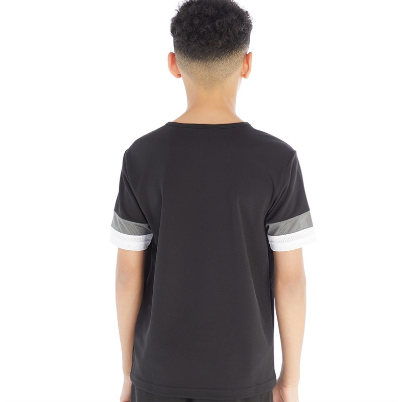 Puma Boys Teamrise Training Jersey Puma Black/Smoked Pearl/Puma White