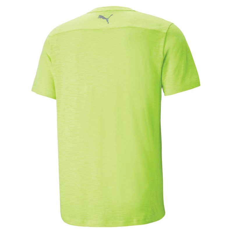 Puma Hauts de Sport Performants Run dryCELL Logo Homme Vert