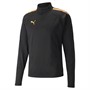 Puma Heren Teamliga Sports Performance Tops Zwart