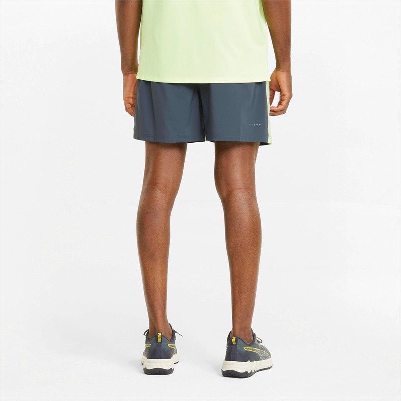 Puma Heren Run Favorite dryCELL Woven 5 Inch Sportperformance shorts Grijs