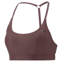 Puma Damskie Studio dryCELL Ultrabare Strappy Staniki Sportowe Purpurowy