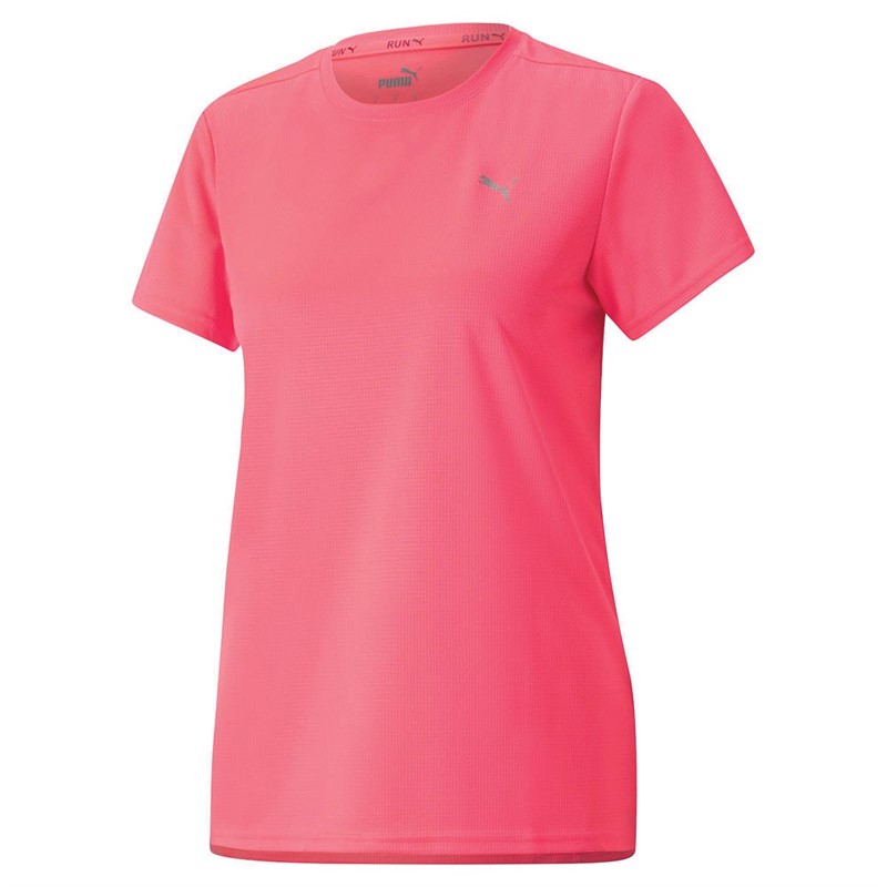 Puma Dames Run Favorite dryCELL Sports Performance Tops Roze