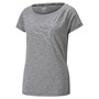 Puma Dames Train Favorite dryCELL Cat Sports Performance Tops Grijs