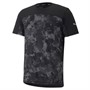 Puma Heren Run dryCELL AOP Graphic Sports Performance Tops Zwart