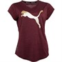 Puma Dames Train Favorite Drycell Heather Cat Sports Performance Tops Grijs