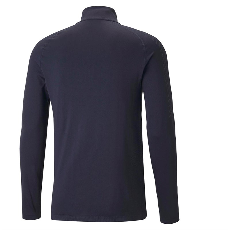 Puma Heren Train Form dryCELL Seamless Sports Performance Tops Blauw