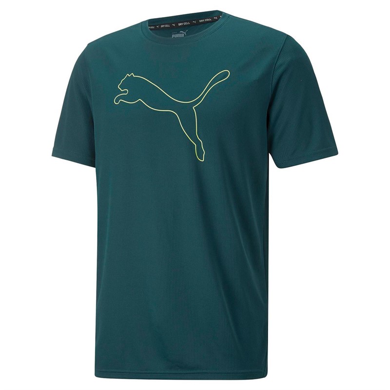 Puma Hauts de Sport Performants Performance dryCELL Cat Homme Vert