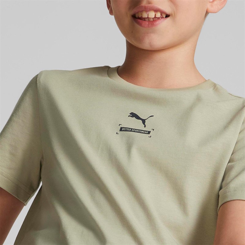 Puma Drenge Better T-shirts Grå