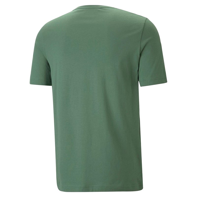 Puma Herre Essentials Logo T-shirts Grøn