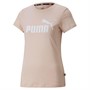 Puma Dame Essentials Logo (Plus Size) Overdele Lyserød