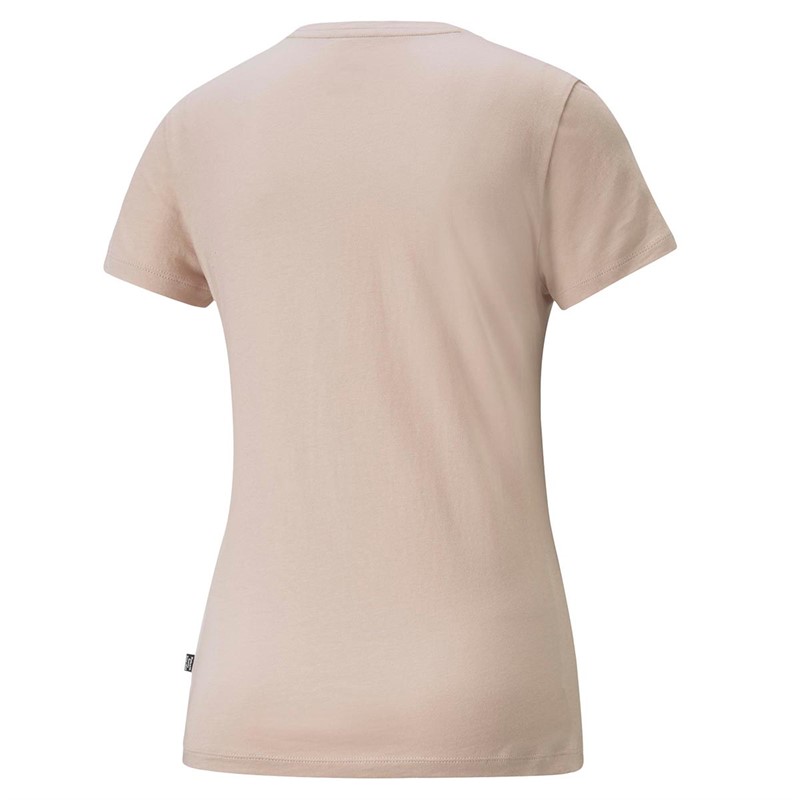 Puma Dame Essentials Logo (Plus Size) Overdele Lyserød