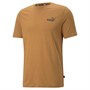 Puma Herren Essentials Small Logo T-Shirts Braun