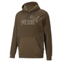 Puma Sweats à Capuche Essentials Elevated Polar Homme Vert