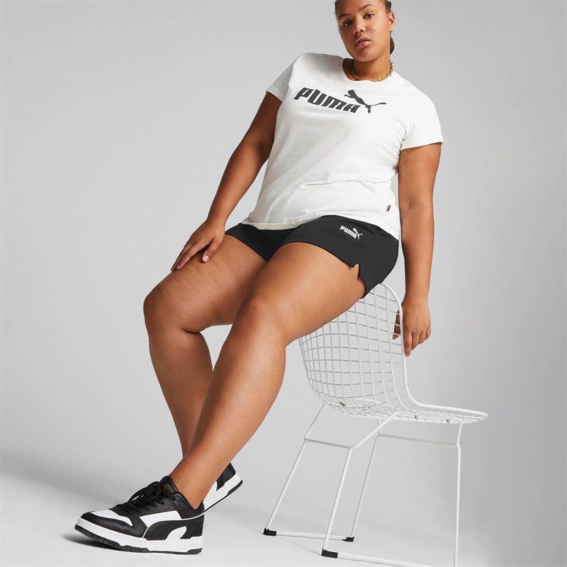 Puma Damskie Essentials Szorty Czarny