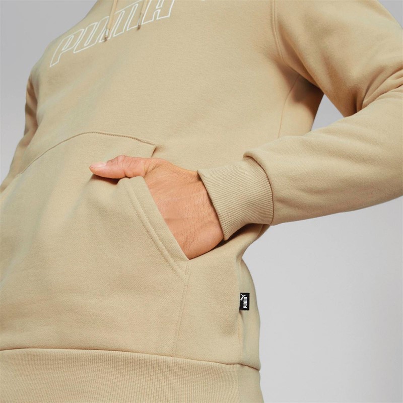 Puma Sweats à Capuche Essentials Elevated Homme Marron