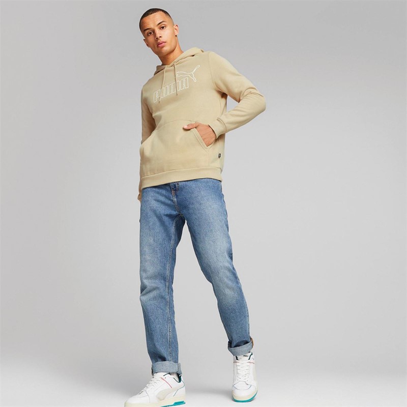 Puma Sweats à Capuche Essentials Elevated Homme Marron