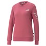 Puma Sweatshirts Essentials+ Metallics Sparkle Graphic Femme Rose