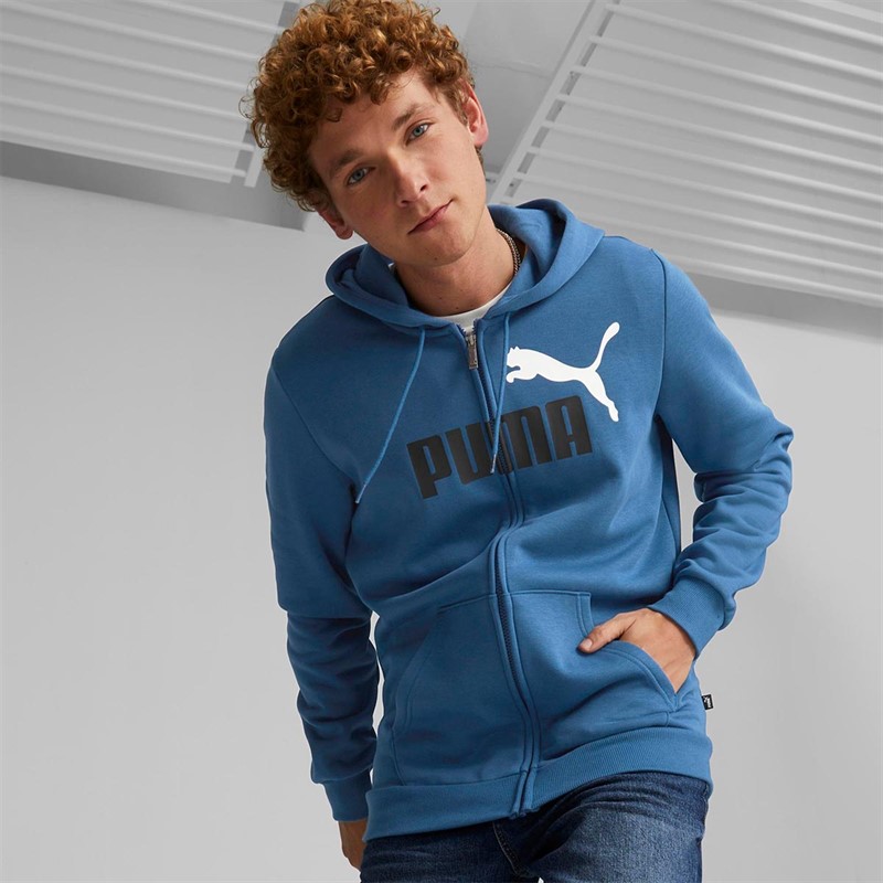 Puma Sweats à Capuche Essentials+ Homme Bleu