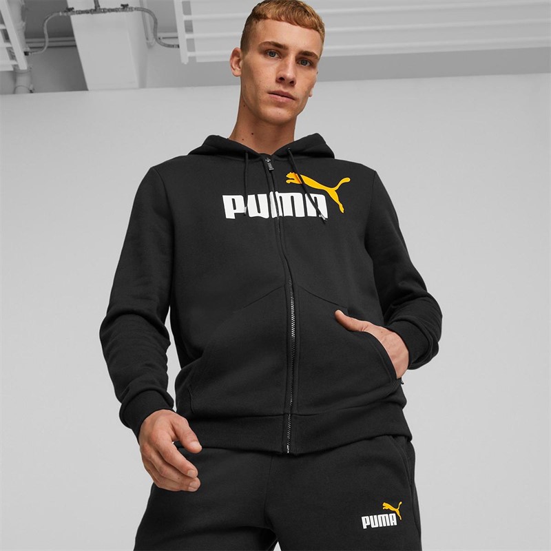 Puma Herre Essentials+ Hættetrøjer Sort