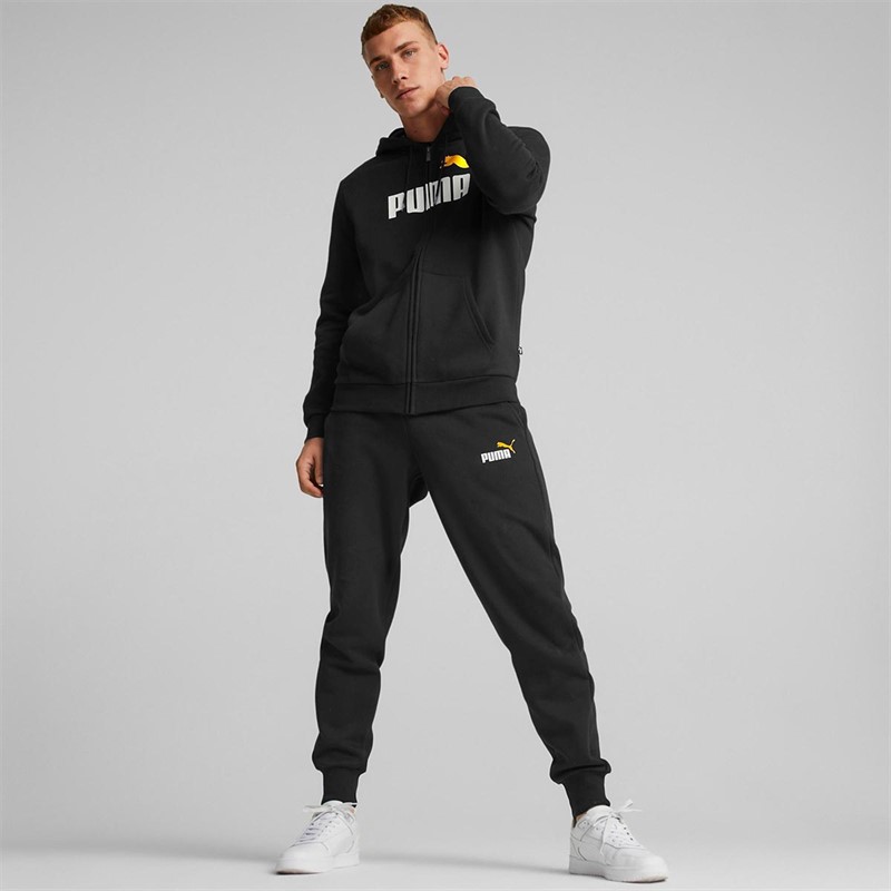 Puma Herre Essentials+ Hættetrøjer Sort