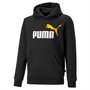 Puma Drenge Essentials+ Big Logo Hættetrøjer Sort