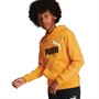 Puma Drenge Essentials+ Big Logo Hættetrøjer Orange