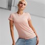 Puma Dame Essentials+ Embroidery Overdele Lyserød