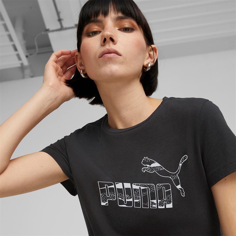 Puma Hauts Essentials+ Animal Logo Femme Noir
