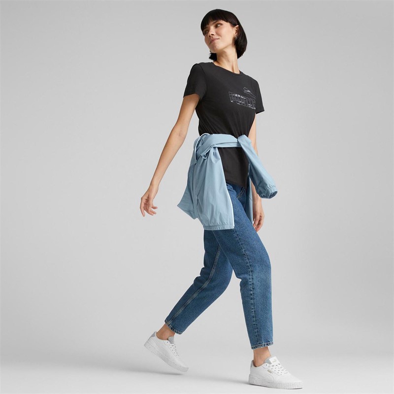 Puma Hauts Essentials+ Animal Logo Femme Noir