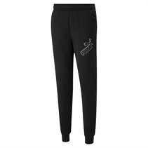 Puma Herren Essentials+ Big Logo Jogginghosen Schwarz