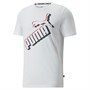 Puma T-Shirts Essentials+ Big Logo Homme Blanc