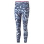 Puma Damen Modern Sports AOP Leggings Blau