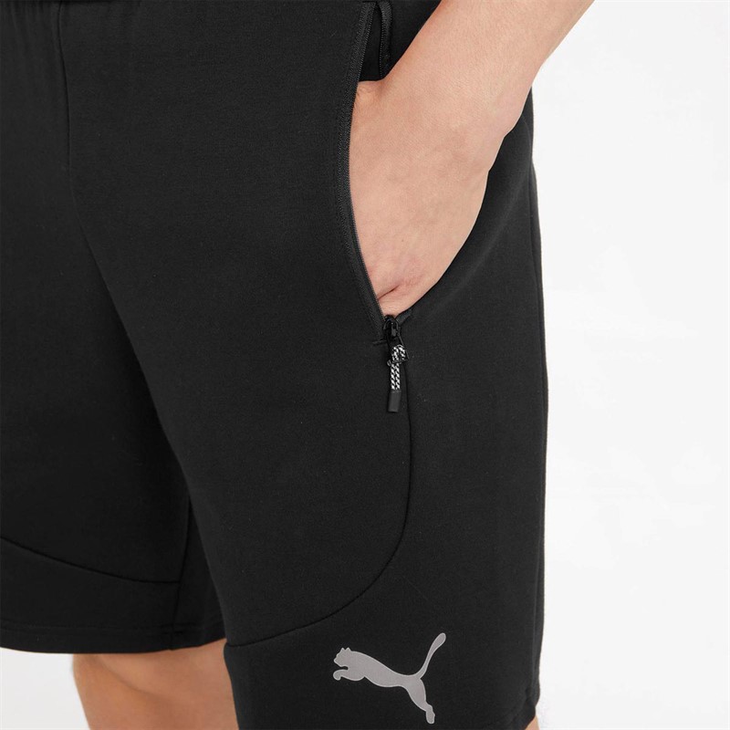 Puma Heren Evostripe Shorts Zwart