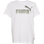 Puma T-Shirts Graphic Garçon Blanc