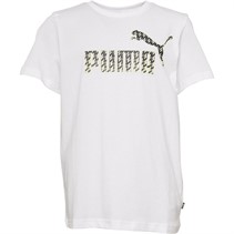 Puma Jungen Graphic T-Shirts Weiß