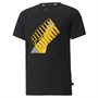 Puma T-Shirts Power Logo Garçon Noir