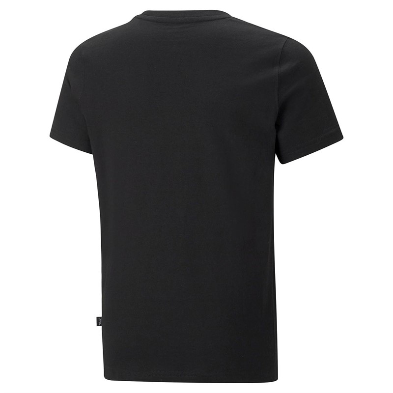 Puma T-Shirts Power Logo Garçon Noir