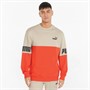 Puma Herre Power Colorblock Sweatshirts Brun
