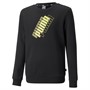Puma Drenge Power Logo Sweatshirts Sort