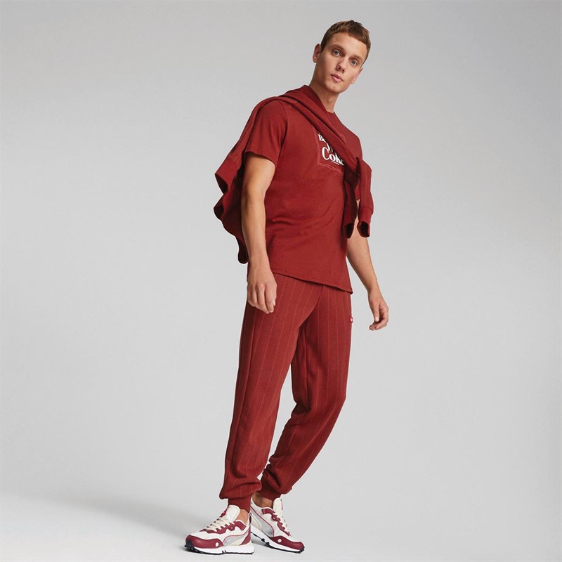Puma Heren X Coca Cola Graphic T-shirts Rood