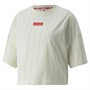Puma Damskie X Coca Cola Relaxed AOP Topy Ecru